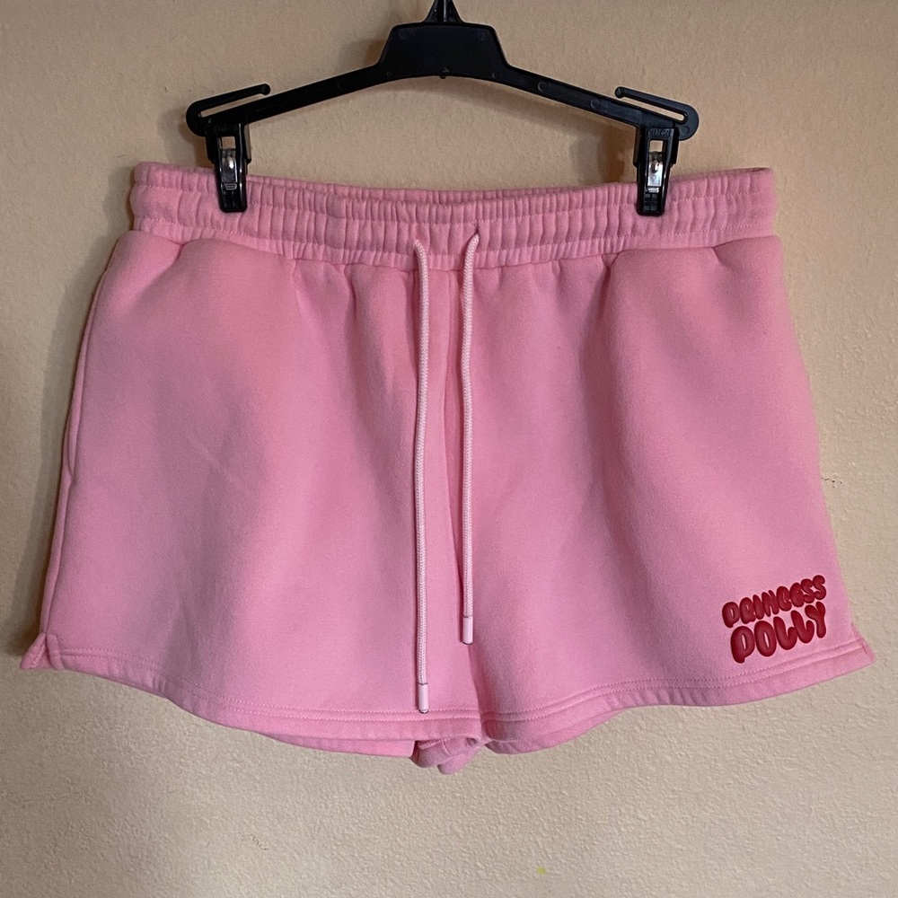 Princess Polly Pink Sweat Shorts